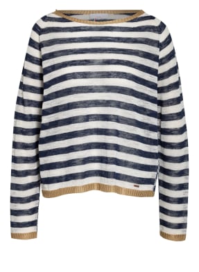 CINQUE Pullover LINDA mit Leinen