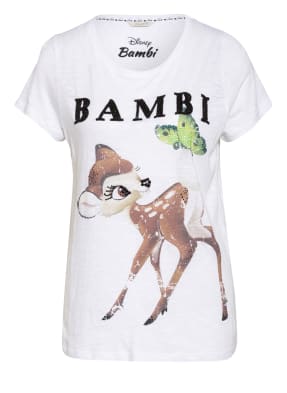 FrogBox T-Shirt mit Schmucksteinbesatz
