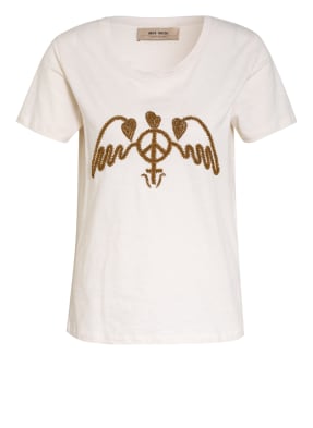 MOS MOSH T-Shirt ROYAL mit Schmuckperlenbesatz