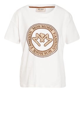 MOS MOSH T-Shirt LEAH mit Schmucksteinbesatz