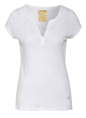 MOS MOSH T-Shirt TROY mit Leinen