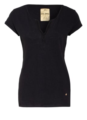 MOS MOSH T-Shirt TROY mit Leinen