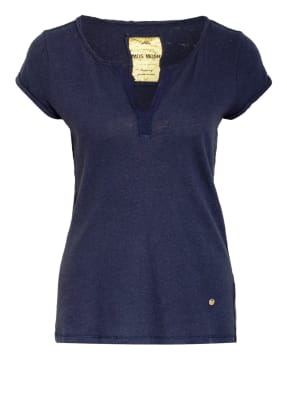 MOS MOSH T-Shirt TROY mit Leinen