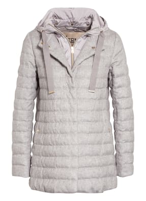 HERNO Daunenjacke mit Seide und Cashmere