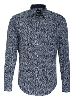 BOSS Leinenhemd RONNI Slim Fit