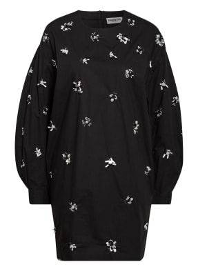 ESSENTIEL ANTWERP Kleid ZUG mit Pailletten- und Schmucksteinbesatz