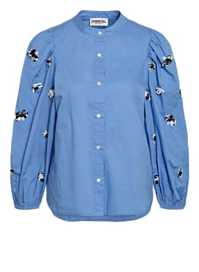ESSENTIEL ANTWERP Bluse ZEATLE mit Pailletten- und Schmucksteinbesatz