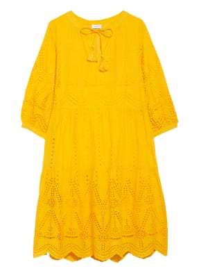 darling harbour Kleid mit Lochspitze und 3/4-Arm