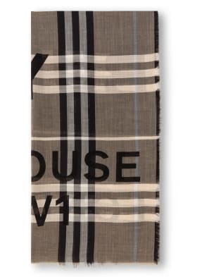 BURBERRY Tuch mit Seide
