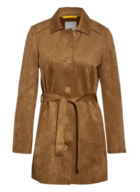 BETTY&CO Jacke in Veloursleder-Optik