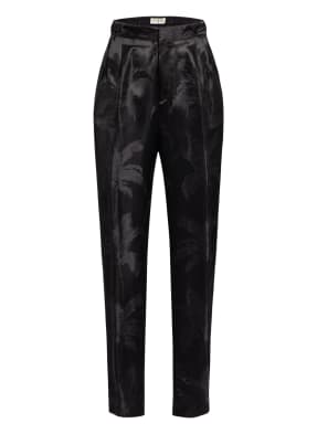 SAINT LAURENT Jacquard-Hose mit Seide