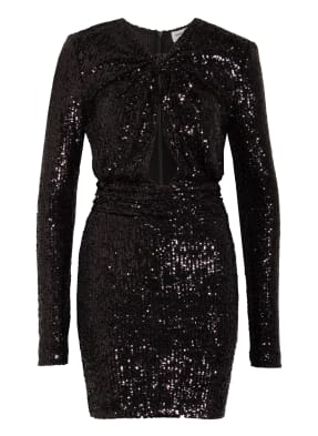 SAINT LAURENT Cocktailkleid mit Paillettenbesatz