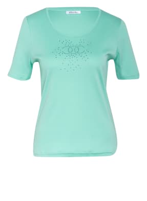 efixelle T-Shirt mit Schmucksteinbesatz