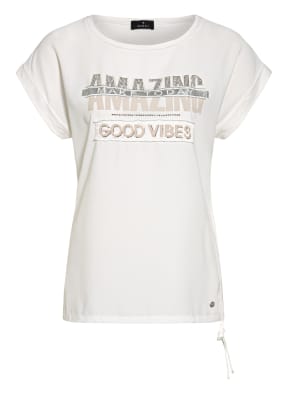 monari T-Shirt im Materialmix