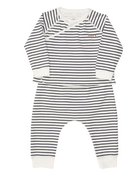 PETIT BATEAU Set: Body, Jacke und Hose