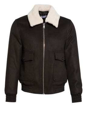 REISS Jacke RIVET mit Teddyfell-Besatz