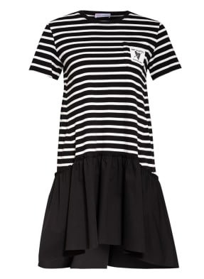 RED VALENTINO Kleid im Materialmix