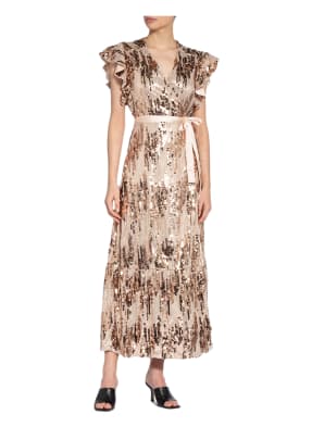 DANTE6 Wickelkleid DANCER mit Paillettenbesatz