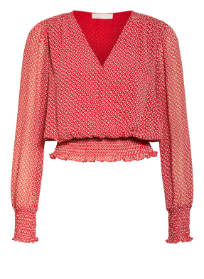 MICHAEL KORS Bluse in Wickeloptik