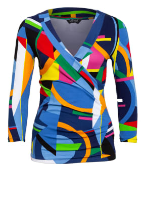 LAUREN RALPH LAUREN Shirt ALAYJA in Wickeloptik mit 3/4-Arm