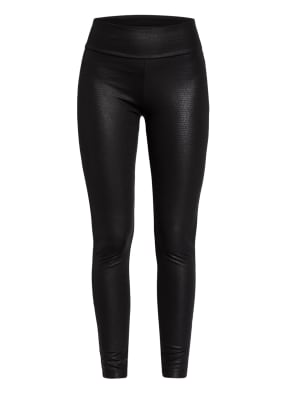 KARO KAUER Leggings FAYETTE in Lederoptik