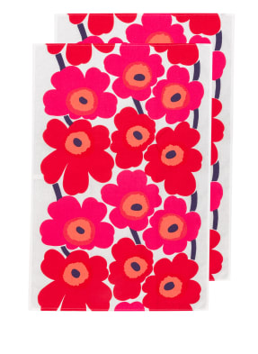 marimekko 2er-Set Geschirrtücher PIENI UNIKKO mit Leinen