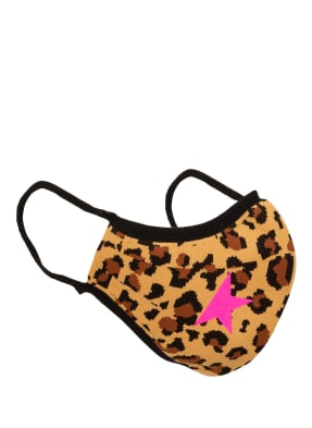 GOLDEN GOOSE Mund- und Nasenmaske LEOPARD/STAR