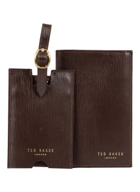 TED BAKER Set: Reisepass-Etui und Gepäckanhänger PAINTT