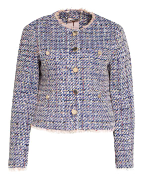 TED BAKER Bouclé-Jacke LOZZO mit Glitzergarn