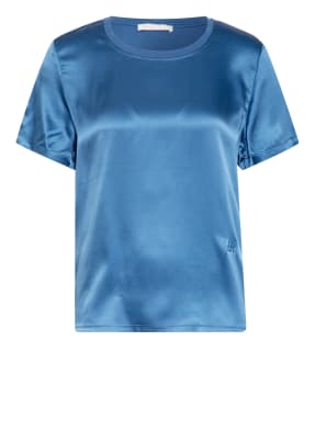 maje T-Shirt TANK im Materialmix 