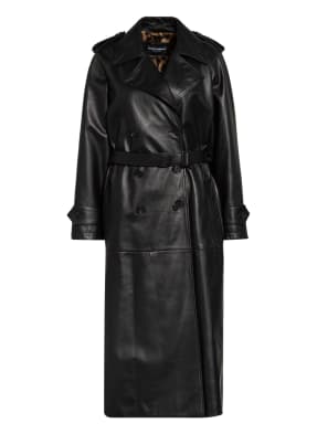 DOLCE & GABBANA Skórzany trencz