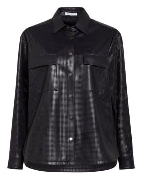 BOSS Hemdbluse BAFY in Lederoptik