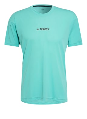 adidas Laufshirt TERREX PARLEY AGRAVIC TRAIL mit Mesh-Einsatz