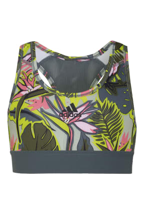 adidas Sport-BH TECHFIT GRAPHIC AEROREADY mit Mesh-Einsatz