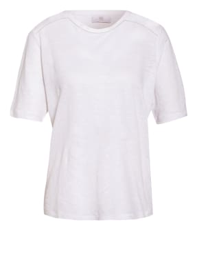 RIANI Leinenshirt mit Schmucksteinbesatz