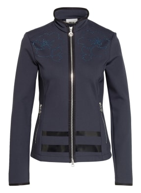 SPORTALM Jerseyjacke mit Schmucksteinbesatz