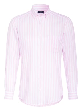 STROKESMAN'S Hemd Regular Fit mit Leinen