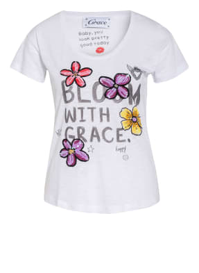 Grace T-Shirt mit Paillettenbesatz