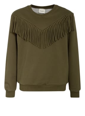 PETIT BY SOFIE SCHNOOR Sweatshirt mit Fransenbesatz