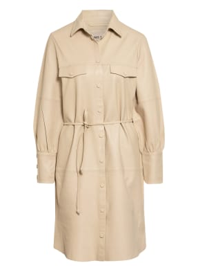 MOS MOSH Hemdblusenkleid BRADSHAW aus Leder