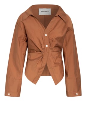 Nanushka Bluse IDRIS in Wickeloptik