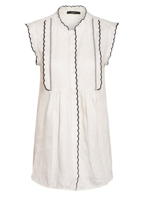 WEEKEND MaxMara Bluse FERITO im Materialmix