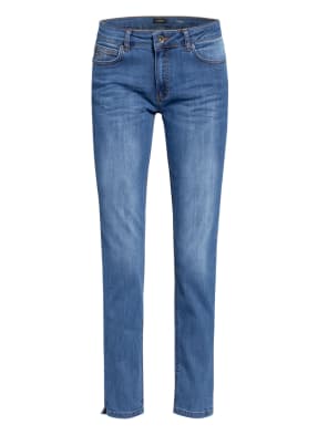 MORE & MORE Skinny Jeans HAZEL mit Schmucksteinbesatz