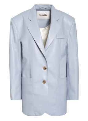 Nanushka Oversized-Blazer EVAN in Lederoptik