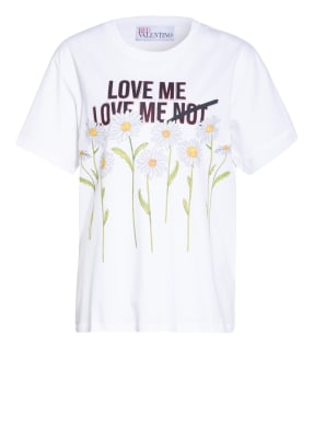 RED VALENTINO Oversized-Shirt mit Stickereien