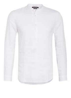Marc O'Polo Leinenhemd Slim Fit mit Stehkragen
