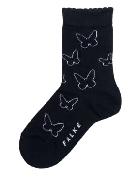 FALKE Socken TWINKLE BUTTERFLY mit Swarovski®-Kristallen