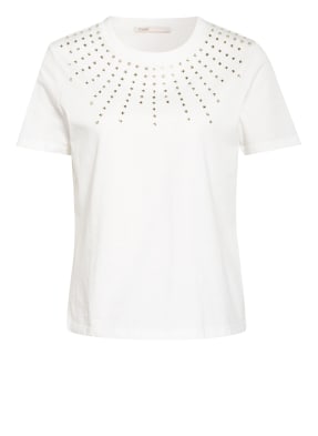 maje T-Shirt TIZIANO mit Schmucksteinbesatz