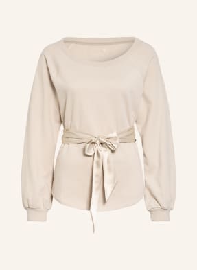Juvia Sweatshirt mit Bindegürtel