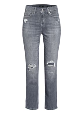 7 for all mankind Straight Jeans THE STRAIGHT CROP 